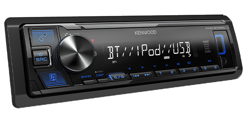 Kenwood KMM-BT232U Digital Media Car Radio Receiver AM/FM Bluetooth