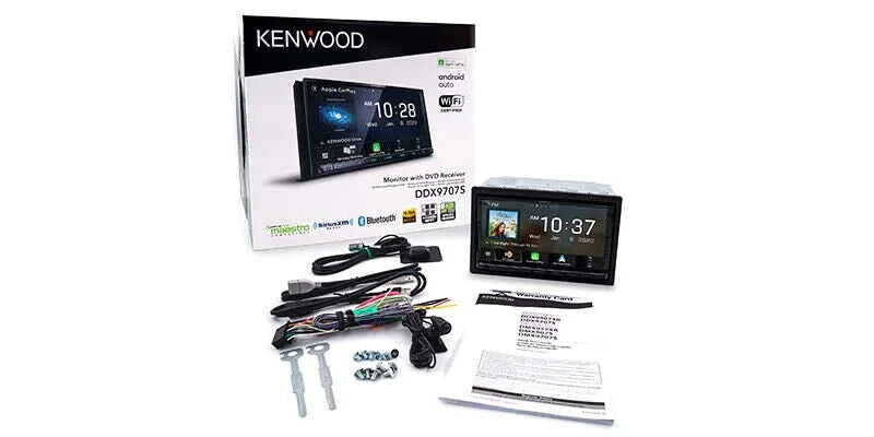 Kenwood DNR476S 6.8" Digital Navigation Receiver Garmin Navigation Apple CarPlay