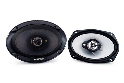 Kenwood KFC-6966S Pair 6 x 9" Coaxila Car Speakers 400 Watts Peak Power