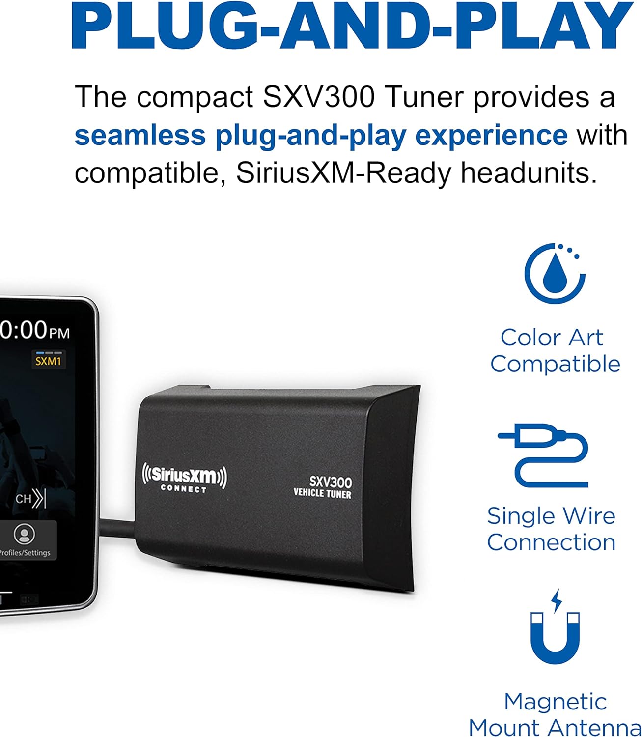 SiriusXM SXV300V1 Tuner With SiriusXM Xtra Channels