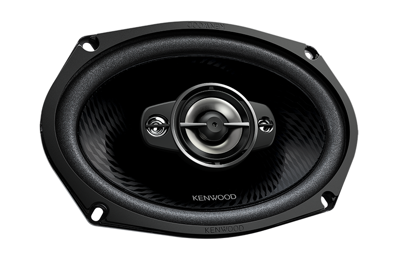 Kenwood KFC-6988RS Pair 6 x 9" Oval Car Speakers 670 Watts Peak 4-Way