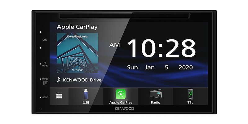 Kenwood DDX57S 6.8" DVD Bluetooth Receiver, Touchscreen, Wired Mirroring