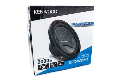 Kenwood 12" Car Subwoofer KFC-W3041  Peak Power 1300 Watts