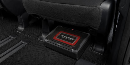 Kenwood KSC-PSW7EQ Compact Powered Subwoofer 160 Watts Wired Remote Control