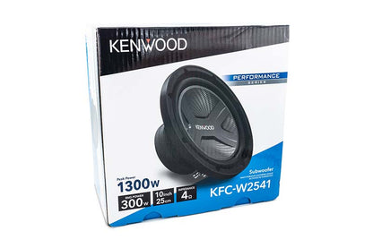 Kenwood KFC-W2541 Subwoofer 10" Peak Power 1300 Watts