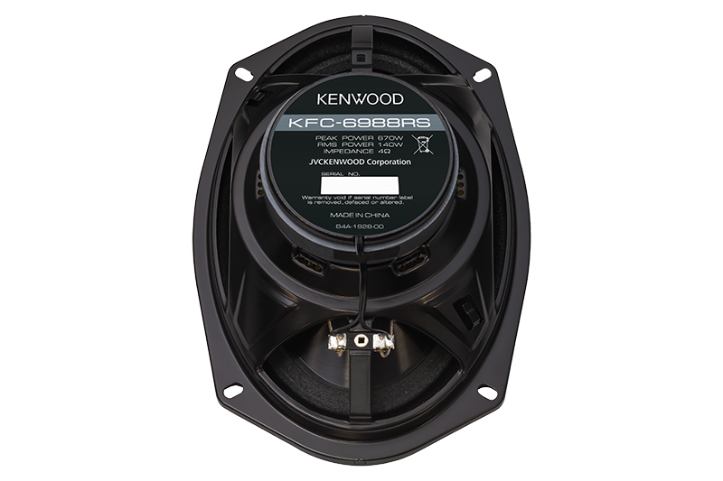 Kenwood KFC-6988RS Pair 6 x 9" Oval Car Speakers 670 Watts Peak 4-Way