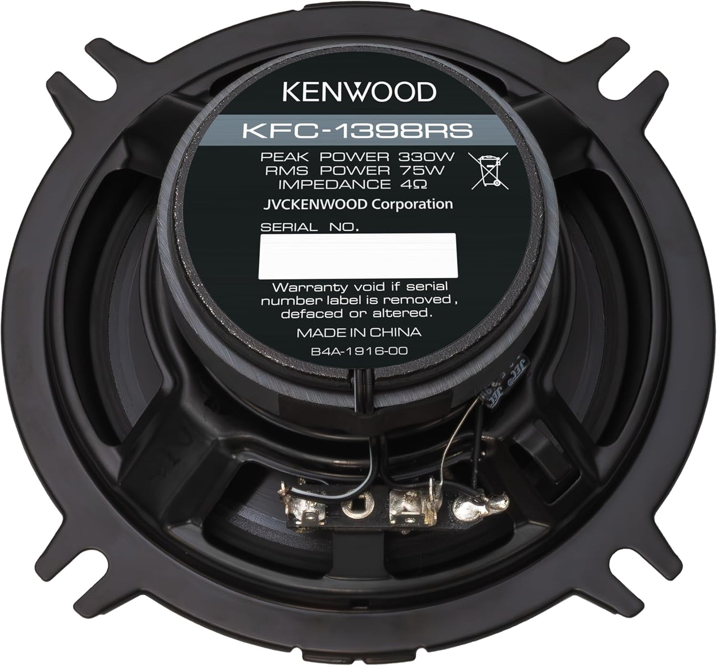 Kenwood KFC-1398RS Pair 5.25" Car Speakers 330 Watts Peak
