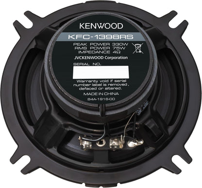 Kenwood KFC-1398RS Pair 5.25" Car Speakers 330 Watts Peak