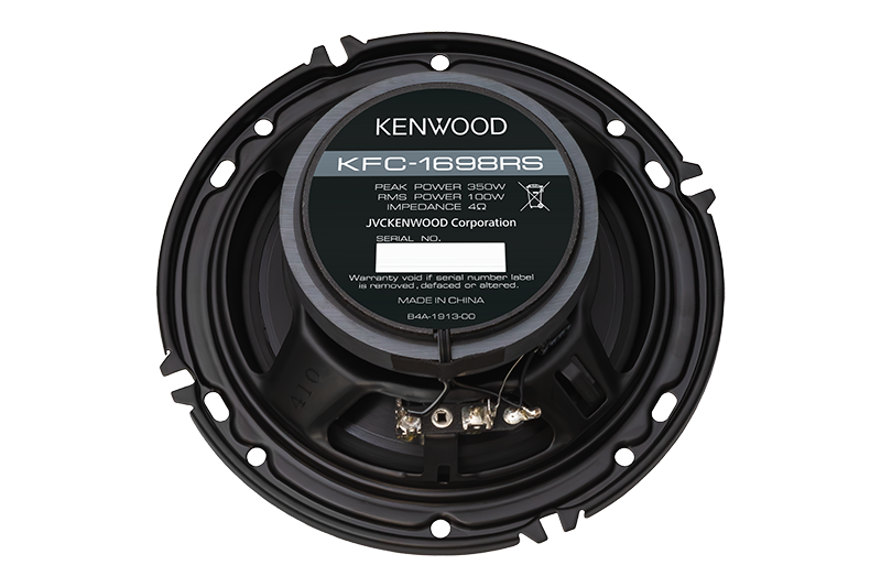 Kenwood KFC-1698RS Pair 6.5" Speakers 2-Way 350 Watts Peak