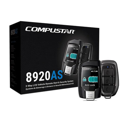 COMPUSTAR CS8920-AS  All-in-One 2-Way Remote Start + Alarm Bundle + BLADE-AL BYPASS MODULE