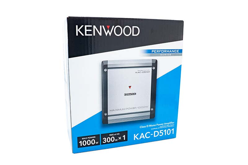Kenwood KAC-D5101 Class D Mono Car Audio Amplifier 1000 Watts Max Power