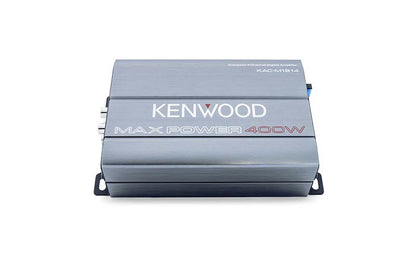 Kenwood KAC-M1814 Compact 4-Channel Digital Amplifier 400 Watts - Marine, Auto, ATV, Motorcycle