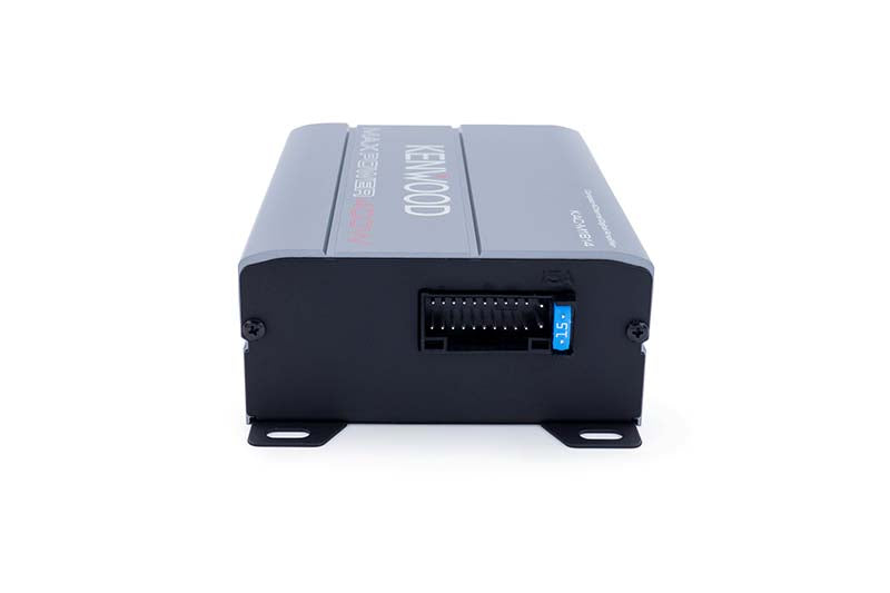 Kenwood KAC-M1814 Compact 4-Channel Digital Amplifier 400 Watts - Marine, Auto, ATV, Motorcycle
