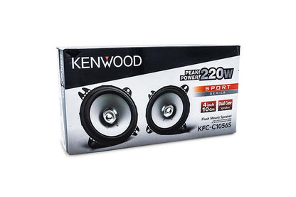 Kenwood KFC-C1056S  4" Dual Cone Speakers Car Audio 220W Peak Power