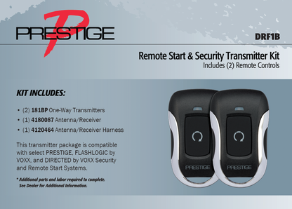 Flashlogic FLRSBA Remote Start Add-On Module + Power Harness + + DRF1B Remote Kit