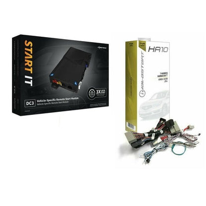 Firstech FT-DC3-LC Remote Start Module with ADS-THR-HA10 T Harness for Honda / Acura