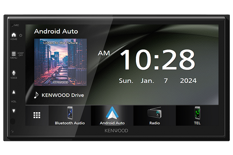 Kenwood DMX5710S 6.8" WSVGA Digital Car Stereo Multimedia Receiver with Wireless Apple CarPlay & Android Auto
