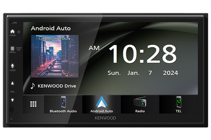 Kenwood DMX5710S 6.8" WSVGA Digital Car Stereo Multimedia Receiver with Wireless Apple CarPlay & Android Auto