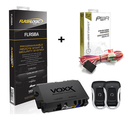 Flashlogic FLRSBA Remote Start Add-On Module + Power Harness + + DRF1B Remote Kit
