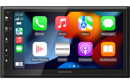 Kenwood DMX5710S 6.8" WSVGA Digital Car Stereo Multimedia Receiver with Wireless Apple CarPlay & Android Auto
