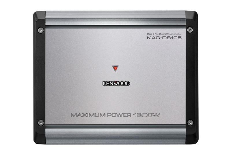 Kenwood KAC-D8105 Class D 5-Chanell Car Audio Power Amplifier 1600 Watts Max Power