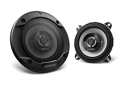 Kenwood KFC-1066S  4" Coaxial Speakers for Car Audio 220W Peak - Pair