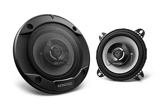 Kenwood KFC-1066S  4" Coaxial Speakers for Car Audio 220W Peak - Pair