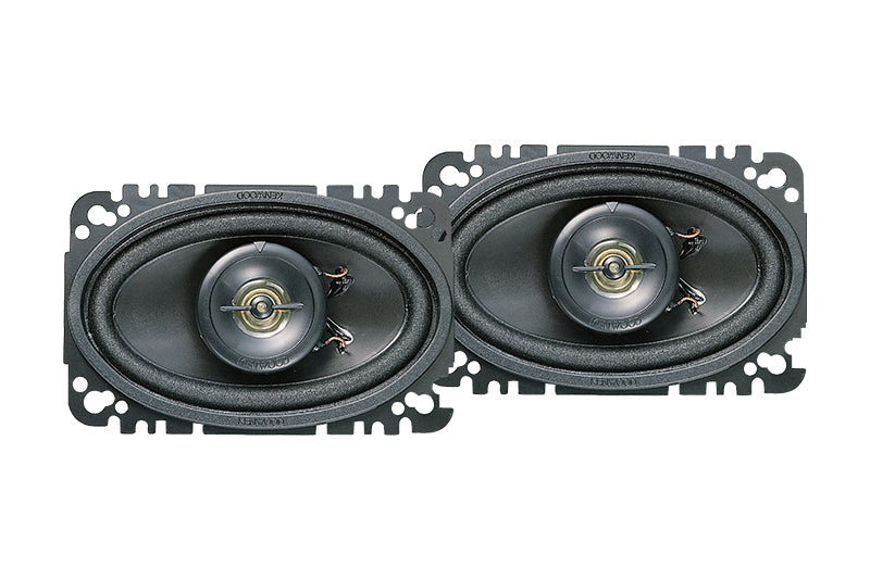 Kenwood KFC-4675C Pair 4 x 6" Speakers 2-Way 60 Watts Peak - PAIR