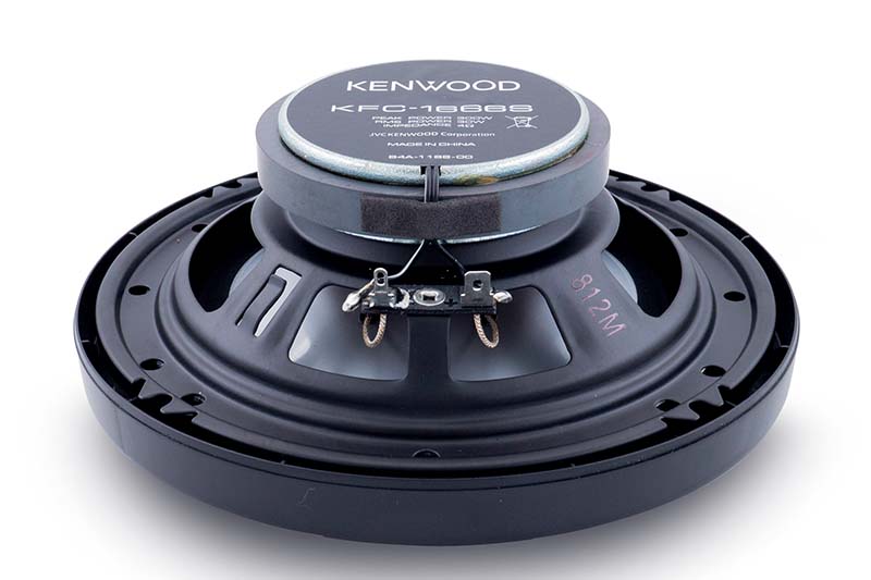 Kenwood KFC-1666S Pair 6.5" Car Audio Speakers 300W Peak Power