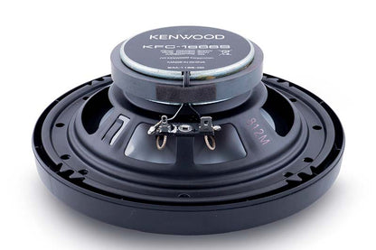 Kenwood KFC-1666S Pair 6.5" Car Audio Speakers 300W Peak Power