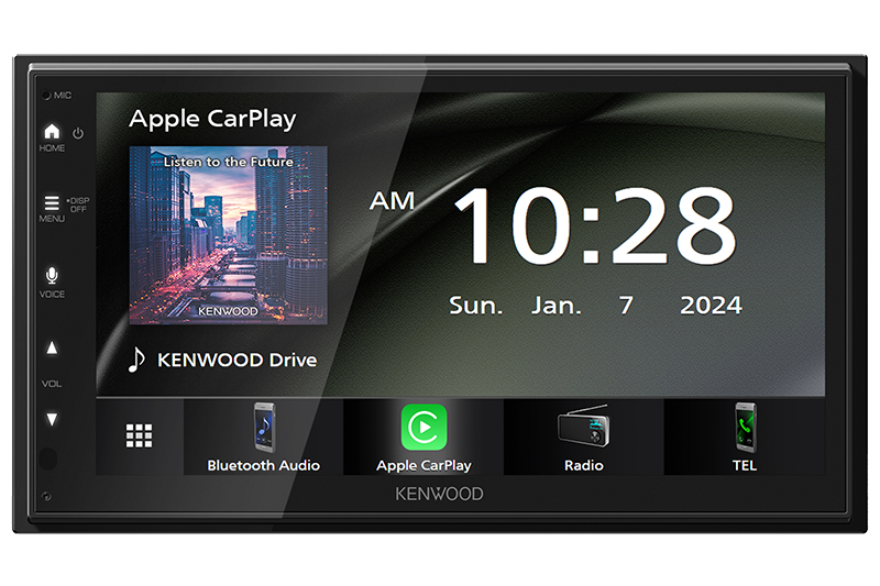 Kenwood DMX5710S 6.8" WSVGA Digital Car Stereo Multimedia Receiver with Wireless Apple CarPlay & Android Auto