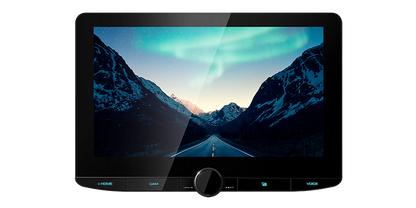 Kenwood DMX1038S 10.1" HD Floating Panel Digital Multimedia Receiver – Wireless Apple CarPlay & Android Auto