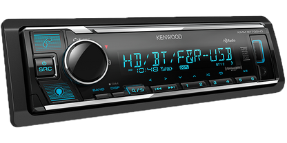 Kenwood KMM-BT732HD Digital Media Receiver with Bluetooth & HD Radio 1-DIN Amazon Alexa Ready