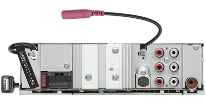 Kenwood KMM-BT732HD Digital Media Receiver with Bluetooth & HD Radio 1-DIN Amazon Alexa Ready