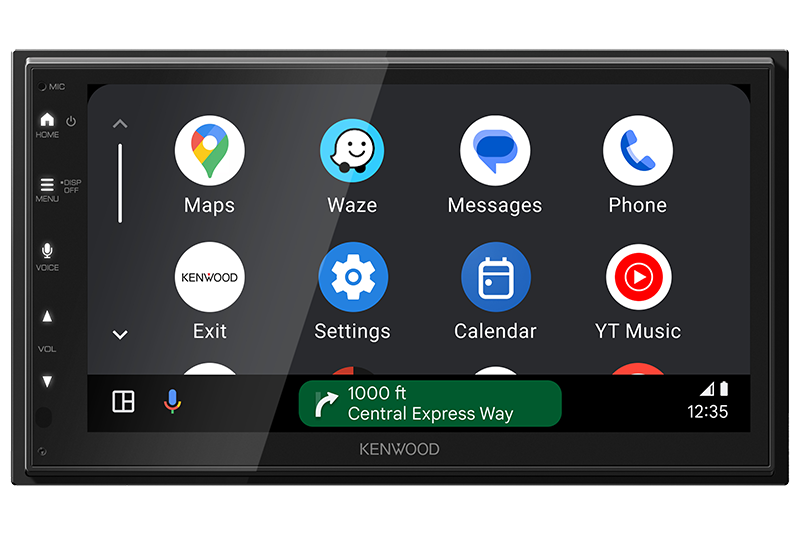 Kenwood DMX5710S 6.8" WSVGA Digital Car Stereo Multimedia Receiver with Wireless Apple CarPlay & Android Auto