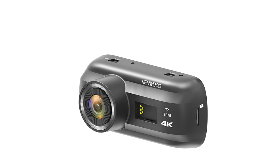 Kenwood DRV-A601WDP 4K Ultra HD Dual Dash Cameras Includes 2 Cameras