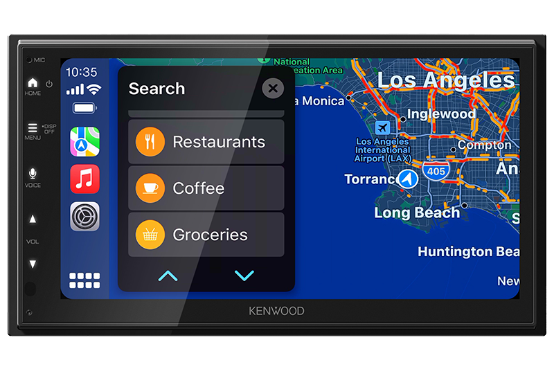 Kenwood DMX5710S 6.8" WSVGA Digital Car Stereo Multimedia Receiver with Wireless Apple CarPlay & Android Auto