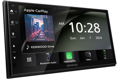 Kenwood DMX5710S 6.8" WSVGA Digital Car Stereo Multimedia Receiver with Wireless Apple CarPlay & Android Auto