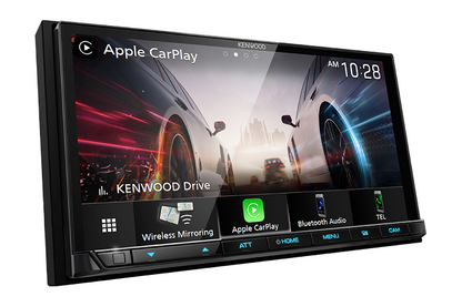 Kenwood DMX9708S 2-DIN Car Stereo, Wireless Apple CarPlay/Android A, SXM/Maestro