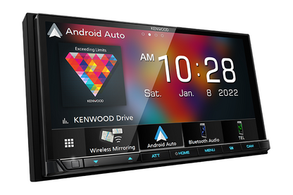 Kenwood DMX9708S 2-DIN Car Stereo, Wireless Apple CarPlay/Android A, SXM/Maestro