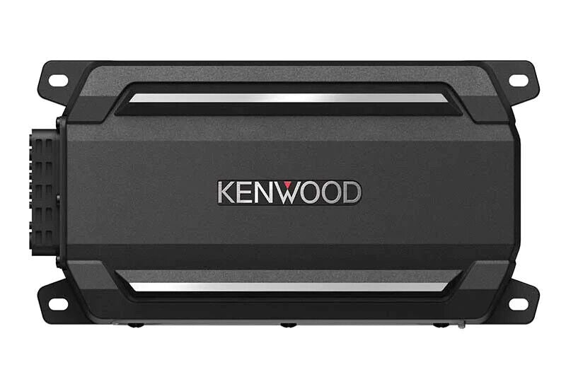 Kenwood KAC-M5024BT 600W 4 Channel Compact Amplifier, Waterproof w/ Bluetooth