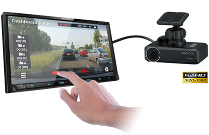 Kenwood DRV-N520 HD DVR Drive Recorder DashCam Link for Select Kenwood Stereos