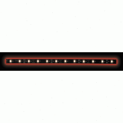 Heise HE-R350-BLK RED 3M 60 LEDS PER 5050 - BULK