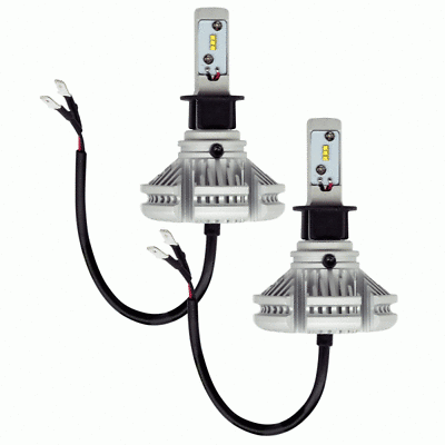 Heise HE-H3LED H3 Replacement LED Headlight Kit - Pair