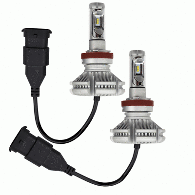 Heise HE-H16LED H16 Replacement LED Headlight Kit - Pair