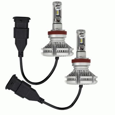 Heise HE-H8LED H8 Replacement LED Headlight Kit - Pair