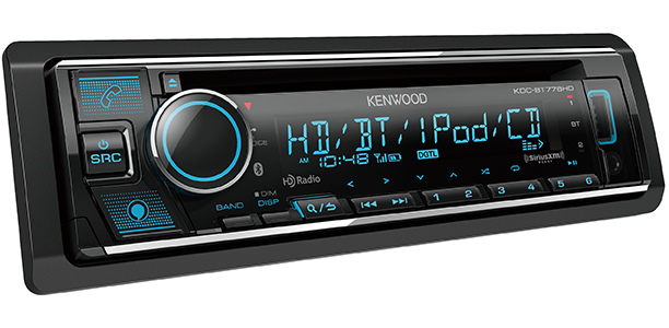 Kenwood KDC-BT778HD CD Receiver with Bluetooth Alexa Built-In HD Radio Spotify Pandora Sirius Ready