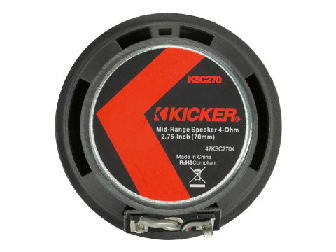 KICKER KSC270 2.75- Inch Speakers 4- Ohm 47KSC2704