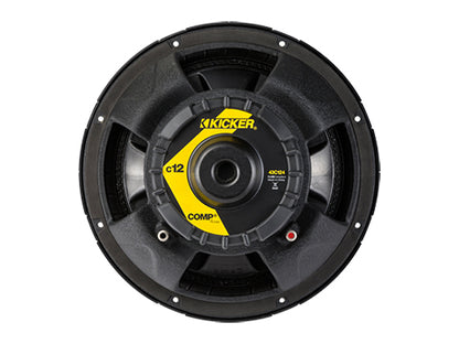 Kicker 12" COMP Woofer 300 Watts Peak 4 Ohm SVC  43C124