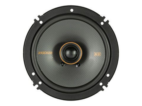 KICKER KSC650 6.5-Inch Coaxial Speakers w/.75-Inch tweeters, 4-Ohm 47KSC6504